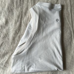 Lululemon white active tank top